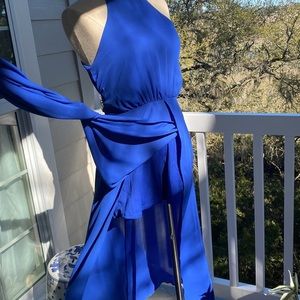 Gianni Bini Vibrant Blue Maxi Dress